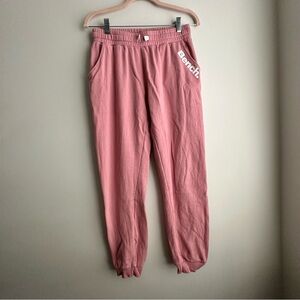 Bench Pink Girls Sweatpants with Elastic Cuffs XL/(14/16)